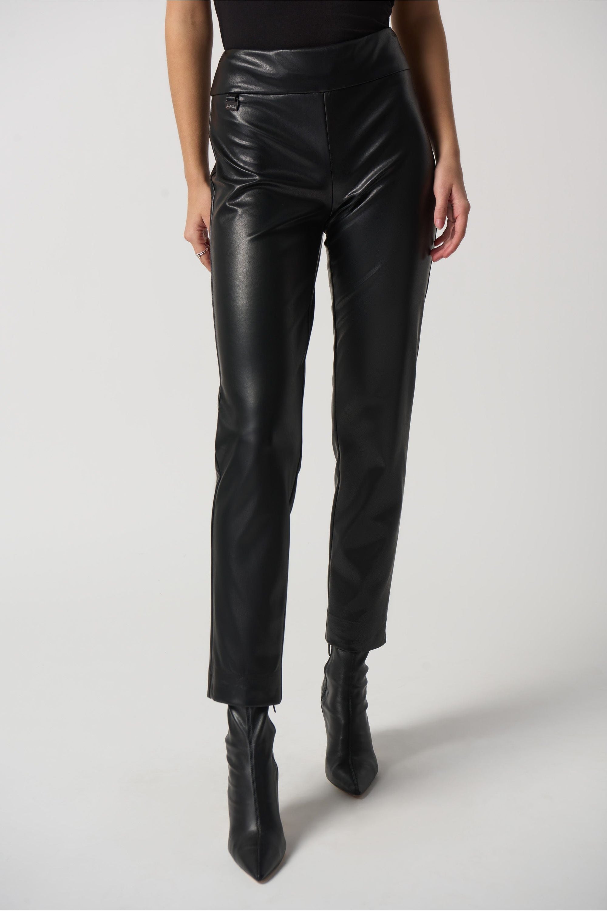 Joseph Ribkoff Faux Leather Pant - Style 223196