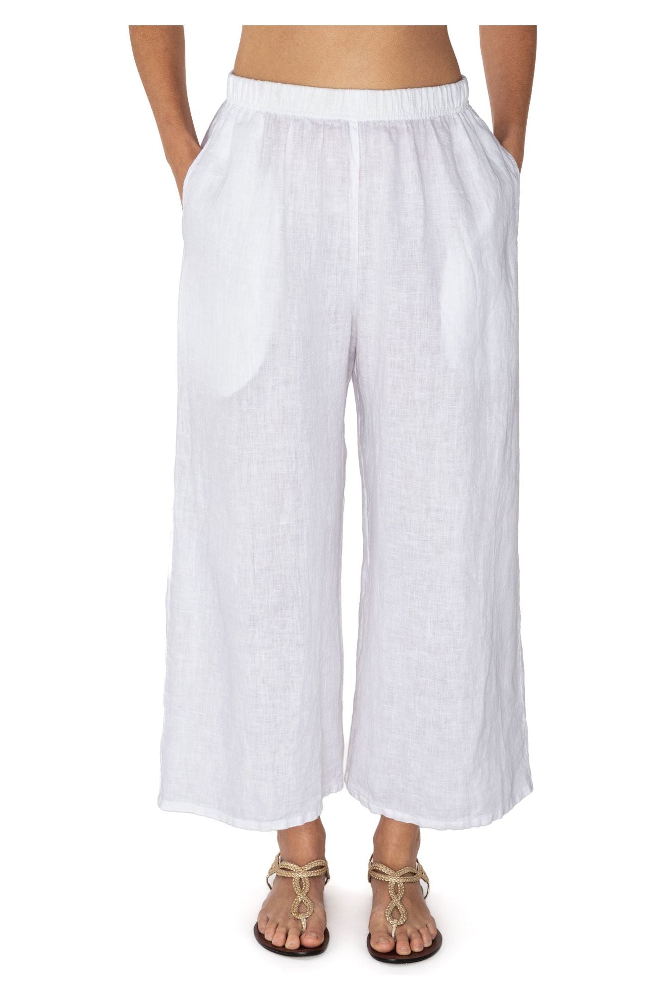 Cut loose 2025 linen pants