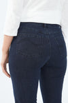 FDJ Petite Suzanne Slim Leg Jean - Style 8473250, back closeup, delight