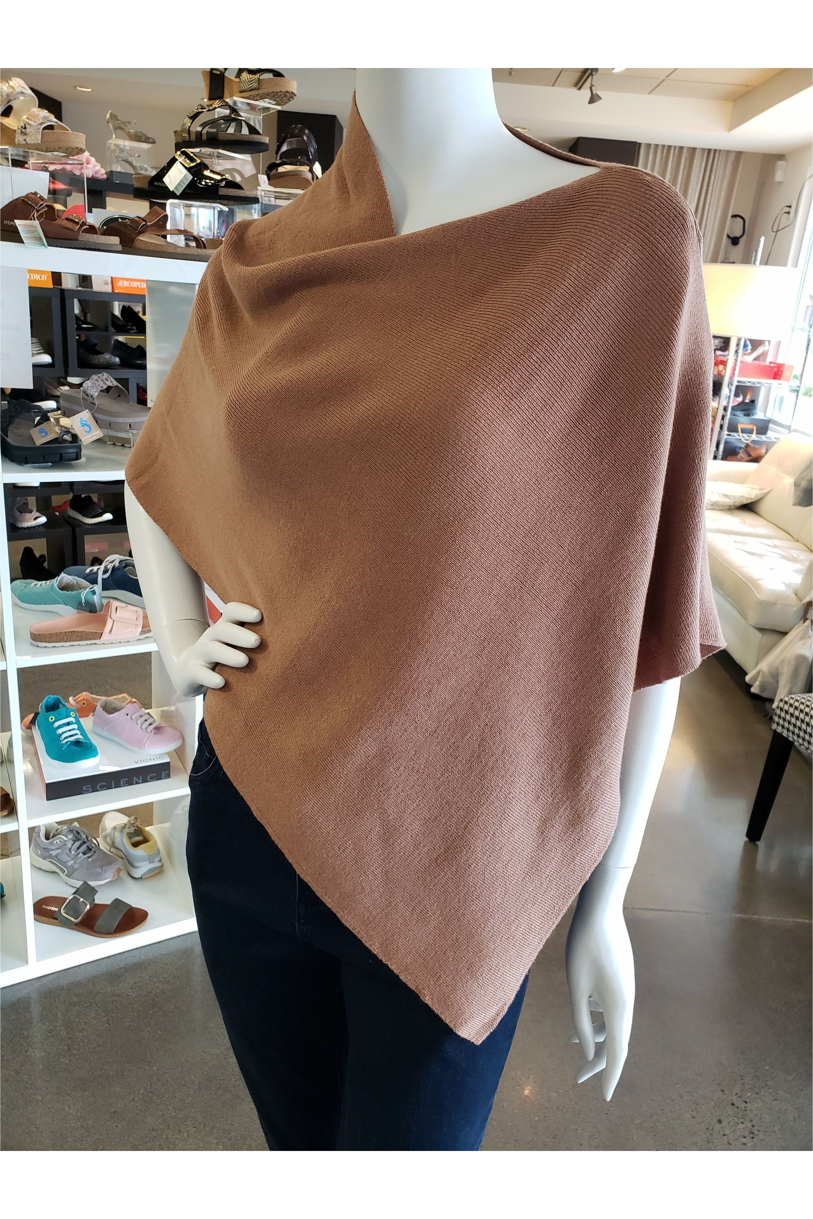 Poncho on sale style sweater