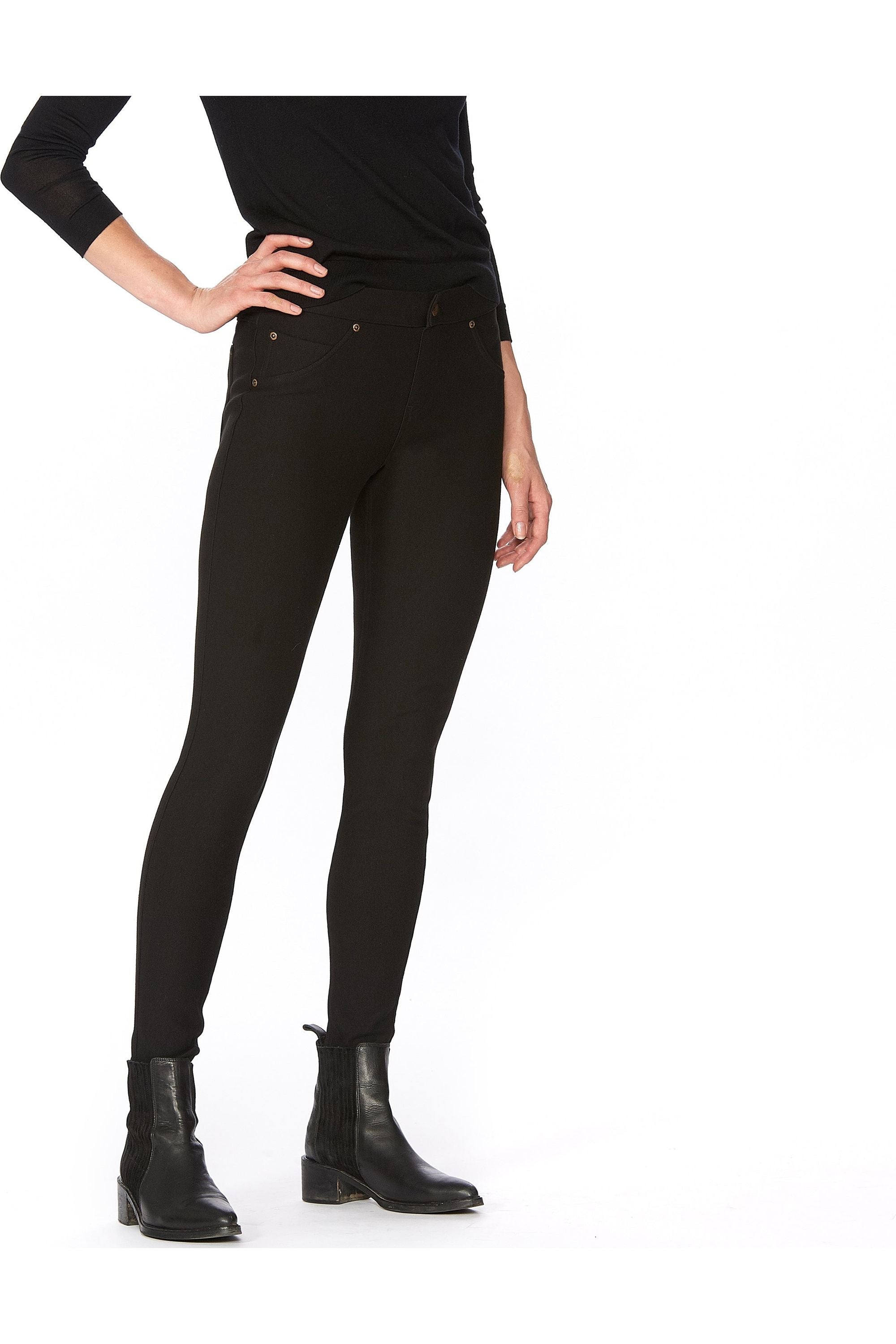 Elietian Fleece Lined High Waisted Seamless Jegging - New Moon Boutique