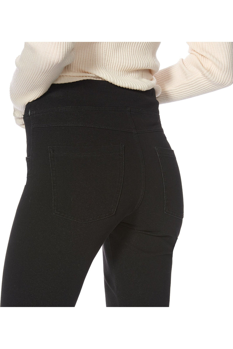 HUE Women's Laser-Printed Jeans Legging Black Indigo Wash S : :  Clothing, Shoes & Accessories