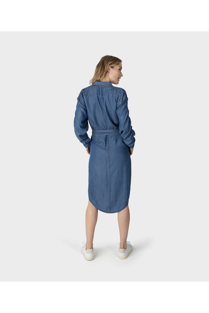 Denim style clearance dress