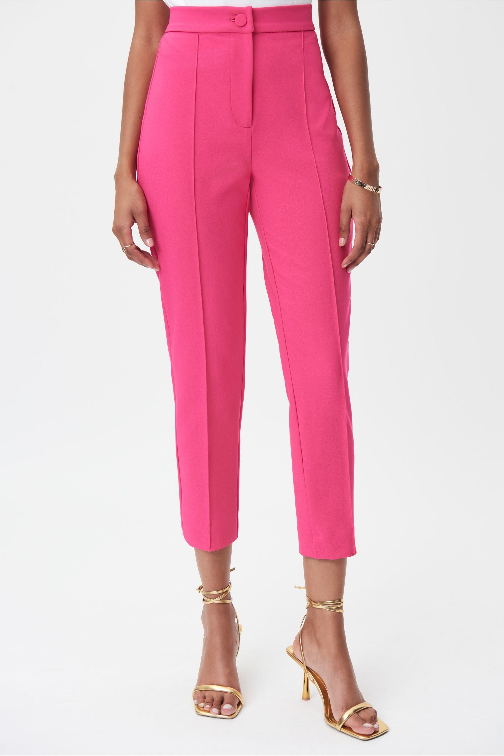 Joseph Ribkoff Pintuck Detail Crop Pant -Style 232222 – Close To