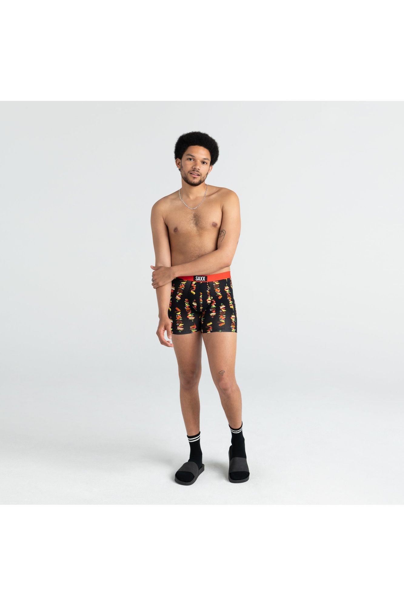  SAXX Mens Underwear - Vibe Super Soft Boxer Brief 2 Pack